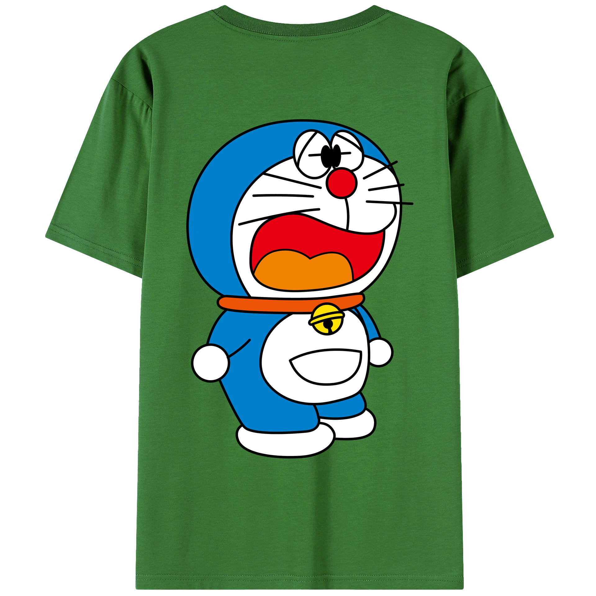 （画像用） ドラえもん Doraemon レディース半袖Tシャツ(バックプリント)